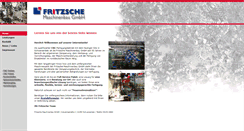 Desktop Screenshot of maschinenbau-fritzsche.de