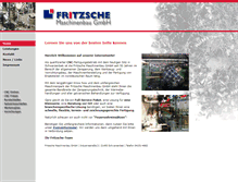Tablet Screenshot of maschinenbau-fritzsche.de